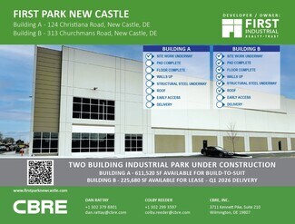 Plus de détails pour 0 Christiana Rd, New Castle, DE - Industriel/Logistique à louer