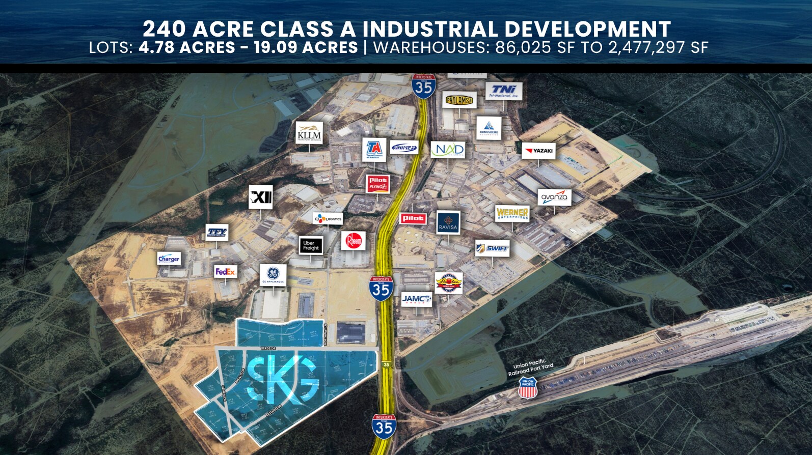 SKG at Hachar Industrial Park, Laredo, TX à vendre Photo de l’immeuble– Image 1 sur 6