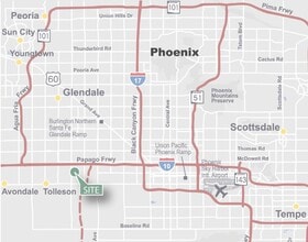 7205 W Buckeye Rd, Phoenix, AZ - VUE AÉRIENNE  vue de carte