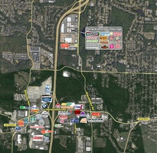 10623 Colonel Glenn Rd, Little Rock, AR - VUE AÉRIENNE  vue de carte