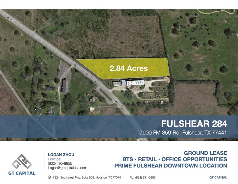 7955 FM 359 Rd S, Fulshear, TX à louer - Photo principale – Image 1 sur 6