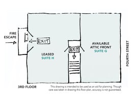 2421 4th St, Berkeley, CA à louer Plan d’étage– Image 2 sur 2