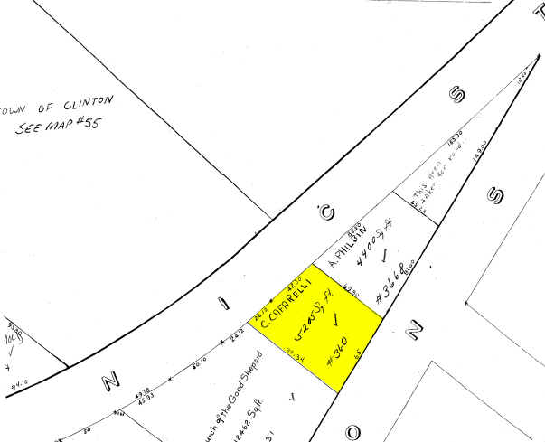 203-205 Union St, Natick, MA à louer - Plan cadastral – Image 2 sur 9