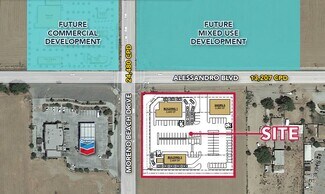 Plus de détails pour SEC Moreno Beach & Alessandro Blvd, Moreno Valley, CA - Local commercial à louer