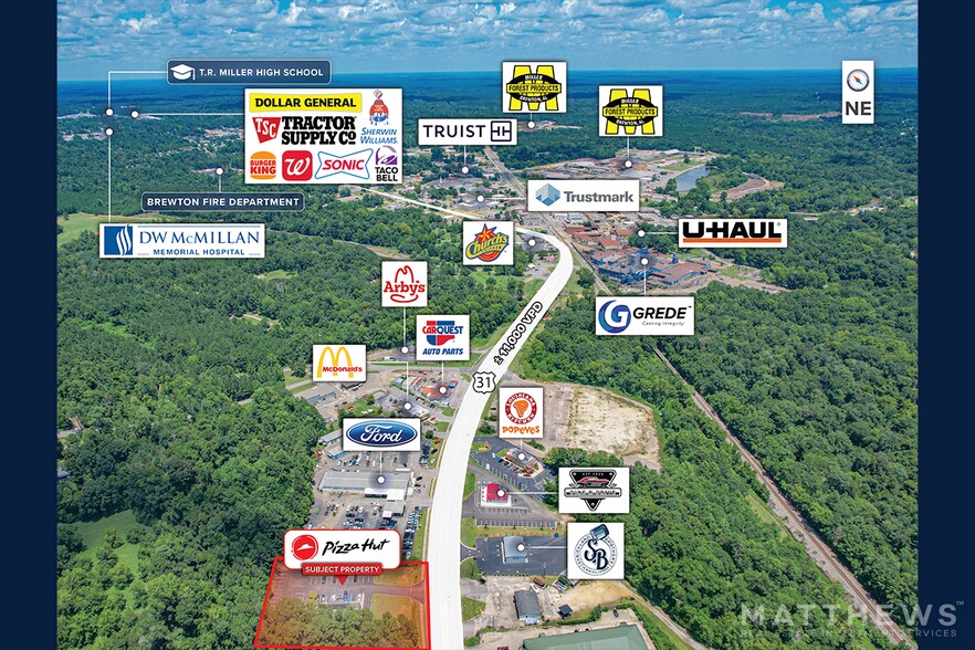 590 South Blvd, Brewton, AL à vendre - Photo de l’immeuble – Image 3 sur 4