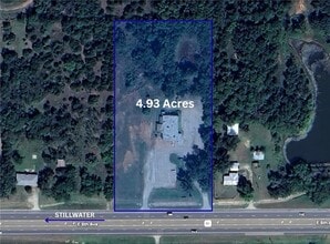 7320 E 6th Ave, Stillwater, OK - VUE AÉRIENNE  vue de carte