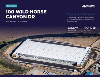 Plus de détails pour 100 Wild Horse Cyn, Sparks, NV - Industriel/Logistique à louer