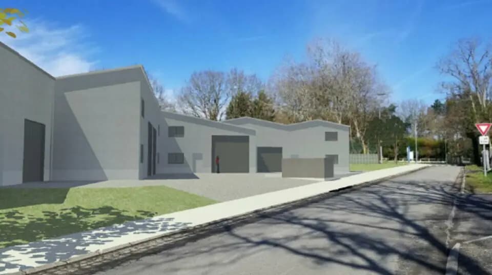 Industriel/Logistique dans GRANDCHAMP-DES-FONTAINES à vendre Photo de l’immeuble– Image 1 sur 5