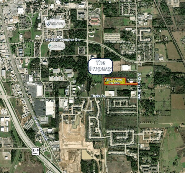 1730 S Cherry St, Tomball, TX à vendre - Photo principale – Image 1 sur 4
