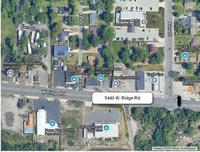 5440 W Ridge Rd, Gary, IN - VUE AÉRIENNE  vue de carte