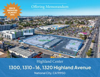 Plus de détails pour 1320 Highland Ave, National City, CA - Local commercial à vendre