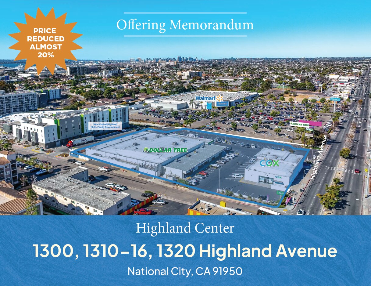 1300-1320 Highland Ave, National City, CA à vendre Photo de l’immeuble– Image 1 sur 14