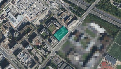 Cergy, VDO - Vue aérienne vue de carte