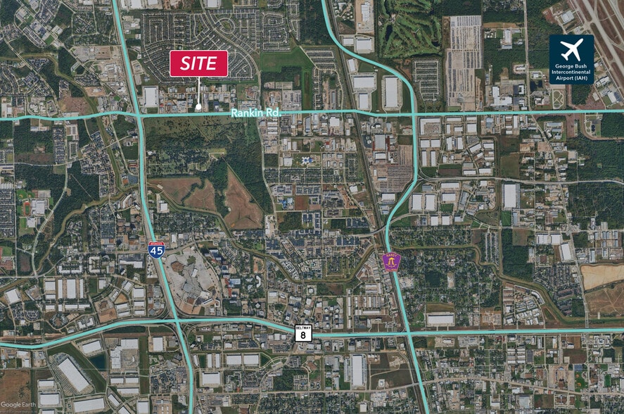 537 Rankin Rd, Houston, TX à louer - Aérien – Image 3 sur 4