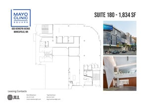 600 Hennepin Ave, Minneapolis, MN à louer Plan d’étage– Image 1 sur 1