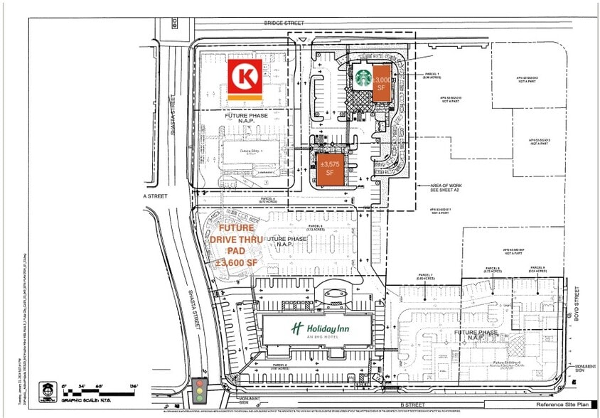 360 Bridge St, Yuba City, CA à louer - Plan de site – Image 2 sur 3