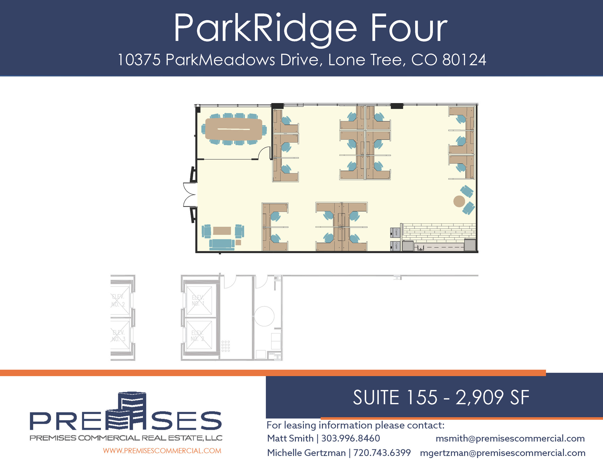 10375 Park Meadows Dr, Lone Tree, CO à louer Plan d’étage– Image 1 sur 1