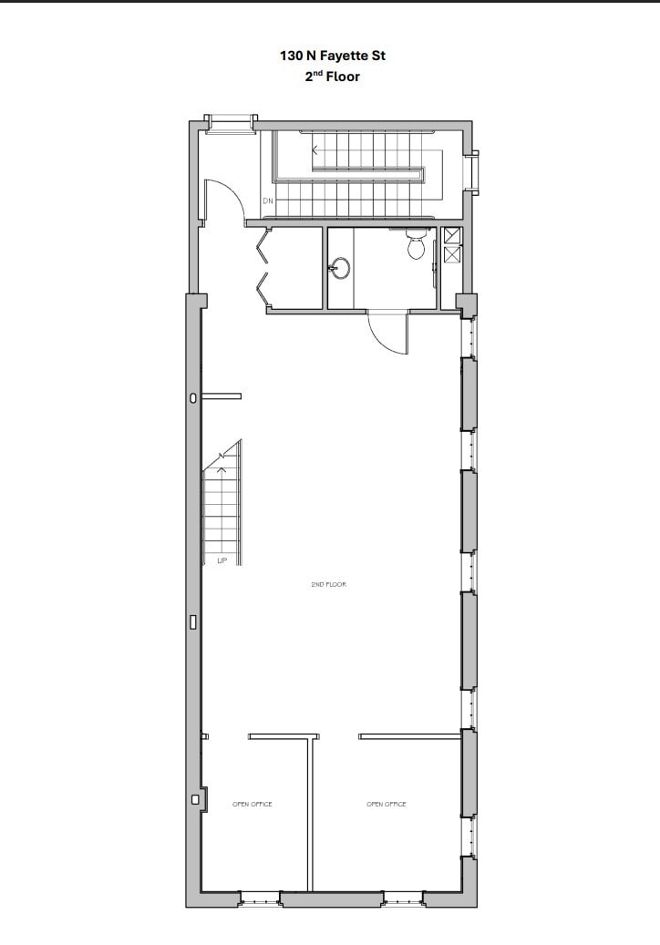 130 N Fayette St, Alexandria, VA à louer Plan d’étage– Image 1 sur 2