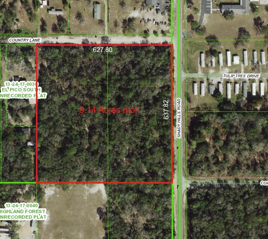 Shady Hills Road, Spring Hill, FL à vendre Aérien– Image 1 sur 2