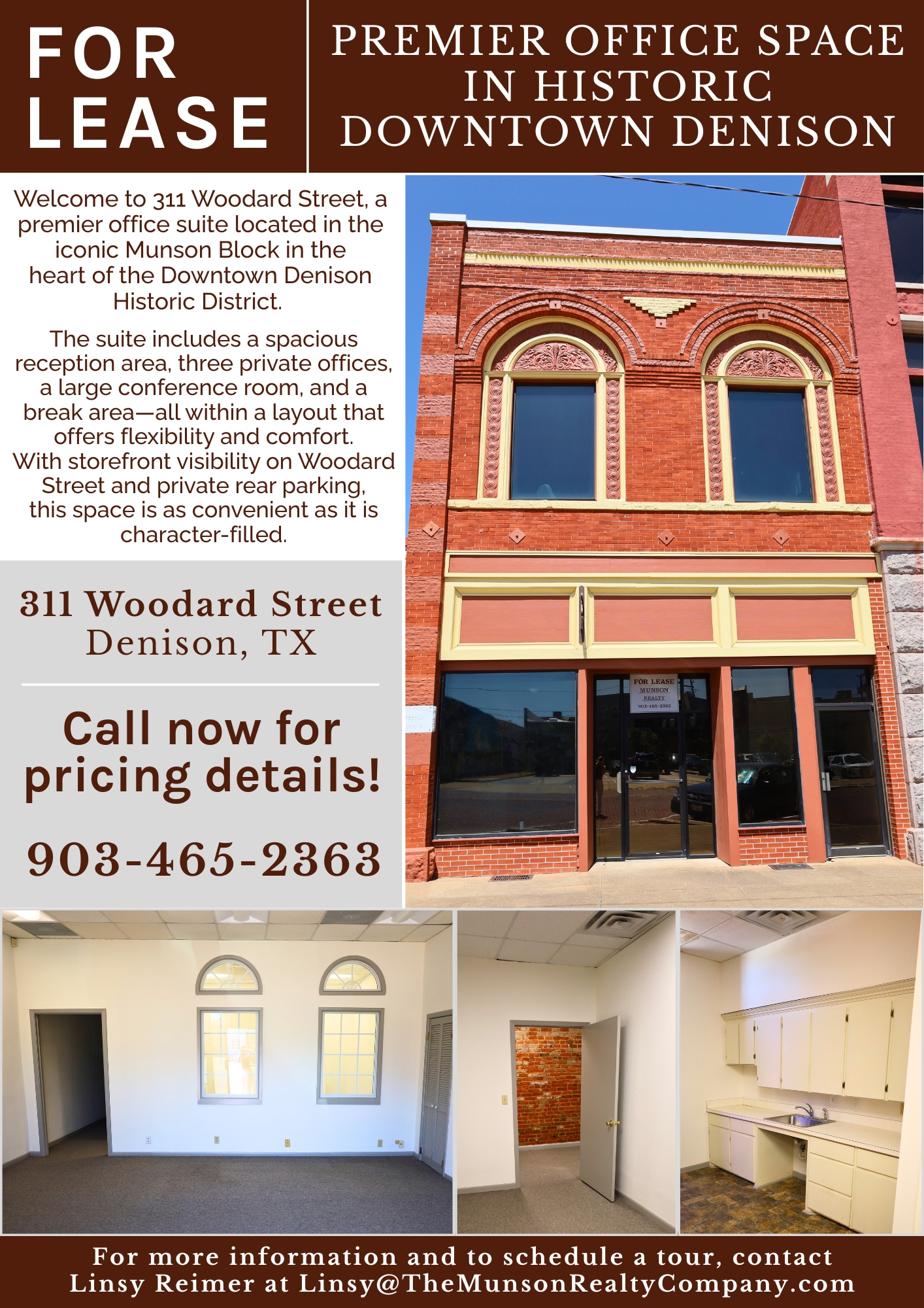 301-305 W Woodard St, Denison, TX à louer Autre– Image 1 sur 3