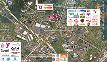 7612 S Tryon St, Charlotte, NC - VUE AÉRIENNE  vue de carte
