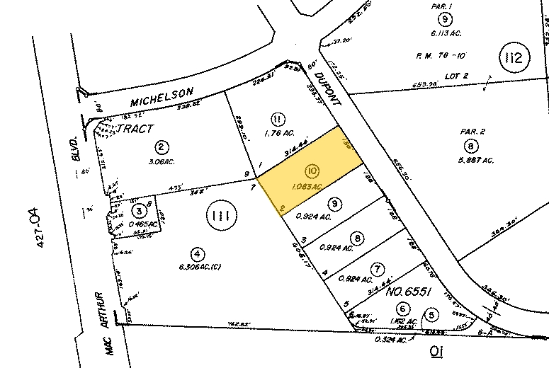 2152 Dupont Dr, Irvine, CA à louer - Plan cadastral – Image 2 sur 19