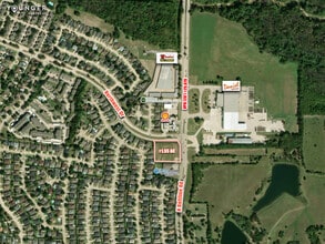 Belt Line Dr, Mesquite, TX - Vue aérienne vue de carte - Image1