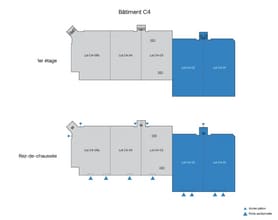 Local d’activités dans Saint-Thibault-des-Vignes à louer Plan d’étage– Image 1 sur 1