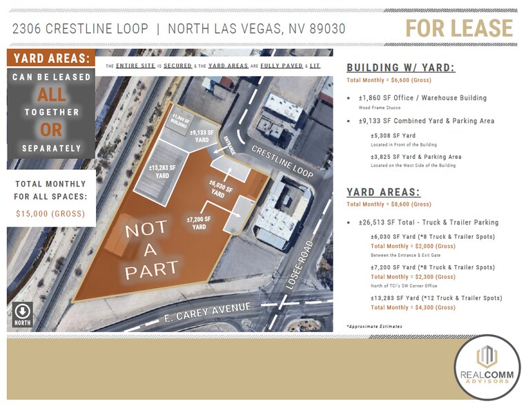 2306 Crestline Loop, North Las Vegas, NV à louer - Photo de l’immeuble – Image 2 sur 2