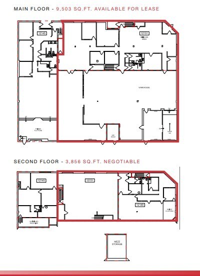 12143-12151 67 St NW, Edmonton, AB à vendre - Plan d’étage – Image 3 sur 3