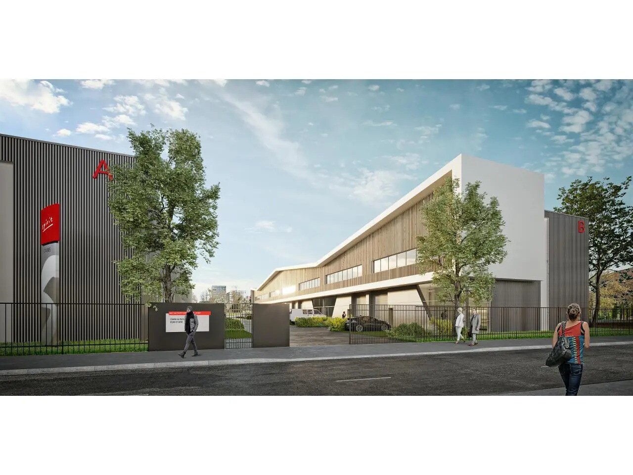 Local d'activités dans Stains à vendre Photo de l’immeuble– Image 1 sur 4