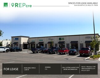 Plus de détails pour 3624 Joe Battle Blvd, El Paso, TX - Bureau/Local commercial à louer