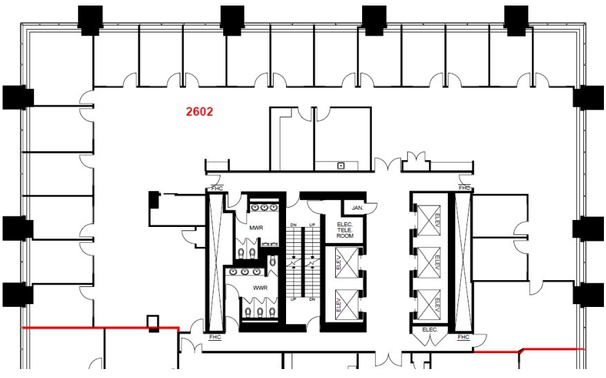 401 Bay St, Toronto, ON à louer Plan d’étage– Image 1 sur 1