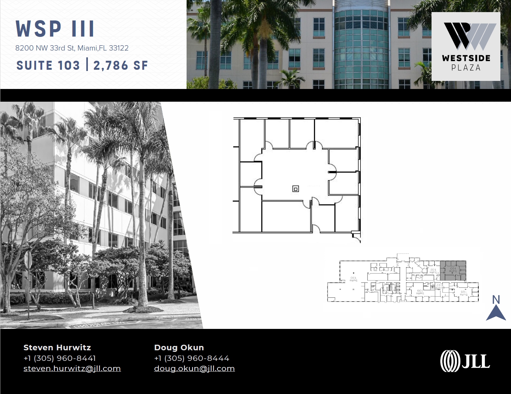 8200 NW 33rd St, Doral, FL à louer Plan d’étage– Image 1 sur 2