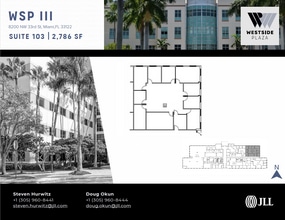 8200 NW 33rd St, Doral, FL à louer Plan d’étage– Image 1 sur 2