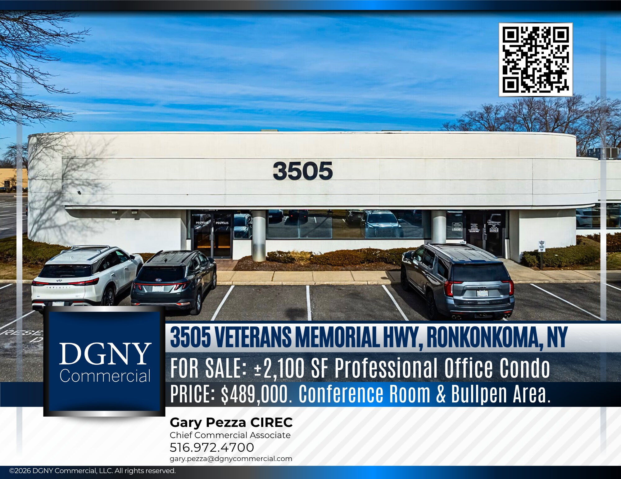 3505 Veterans Memorial Hwy, Ronkonkoma, NY à vendre Photo de l’immeuble– Image 1 sur 11