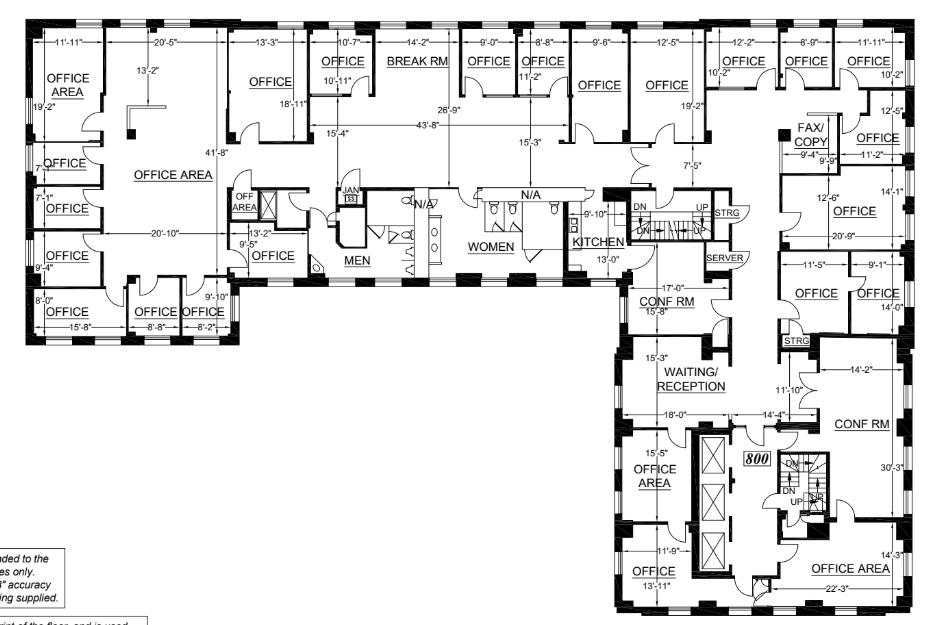 1212 Broadway, Oakland, CA à louer Plan d’étage– Image 1 sur 1