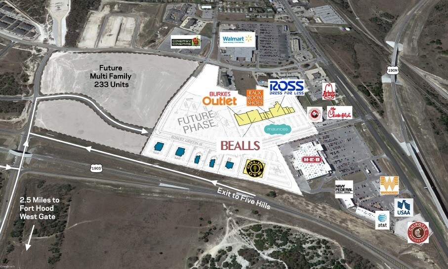 3010 E 190 Hwy, Copperas Cove, TX à vendre Photo de l’immeuble– Image 1 sur 4