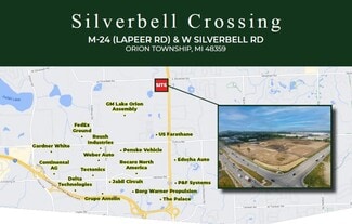 Plus de détails pour M-24 & Silverbell, Orion Township, MI - Local commercial à louer