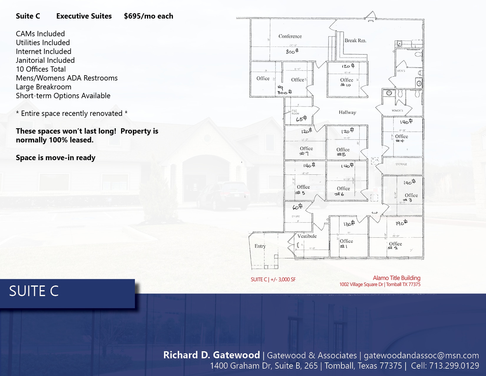 1002 Village Square Dr, Tomball, TX à louer Photo intérieure– Image 1 sur 4