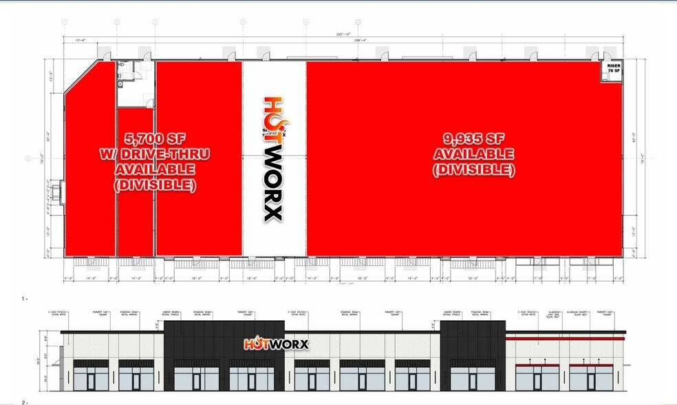NWC Avondale-Haslet & Sendera Ranch blvd, Haslet, TX à louer - Plan de site – Image 3 sur 3