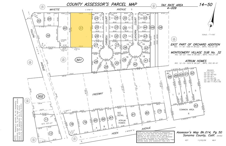 __, Santa Rosa, CA à vendre - Plan cadastral – Image 2 sur 2