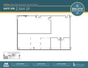 3505 Koger Blvd, Duluth, GA à louer Plan d’étage– Image 1 sur 1