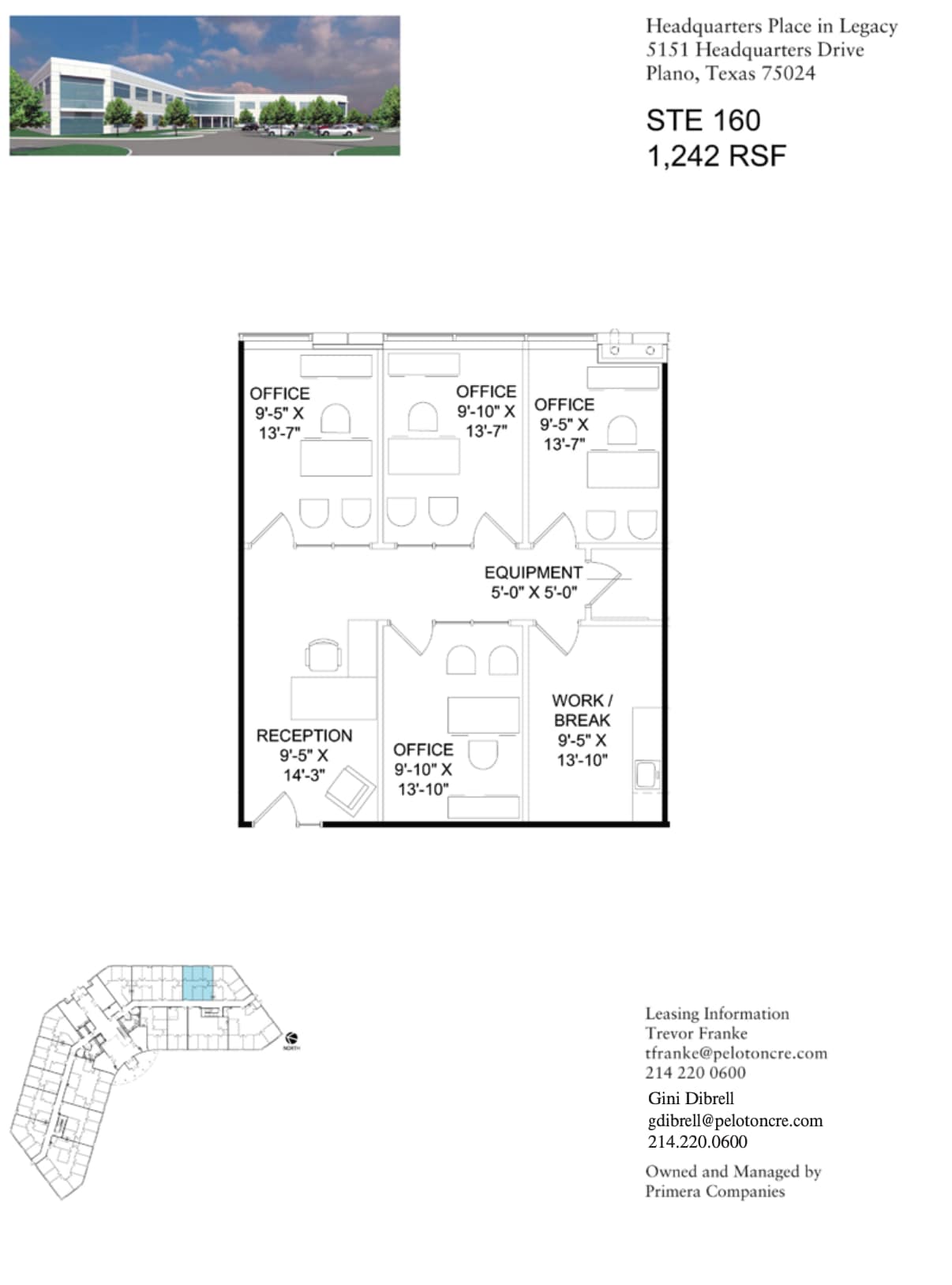 8560 Belleview Dr, Plano, TX à louer Plan d’étage– Image 1 sur 1