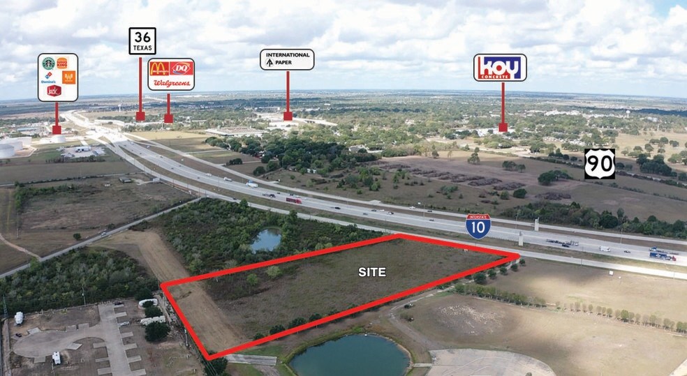 Outlet Center Dr, Sealy, TX à vendre - Photo principale – Image 1 sur 6