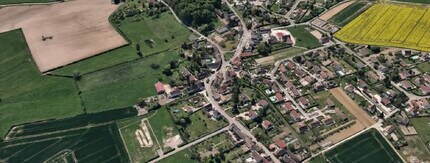 Farges-lès-Chalon, SEL - Vue aérienne  vue de carte