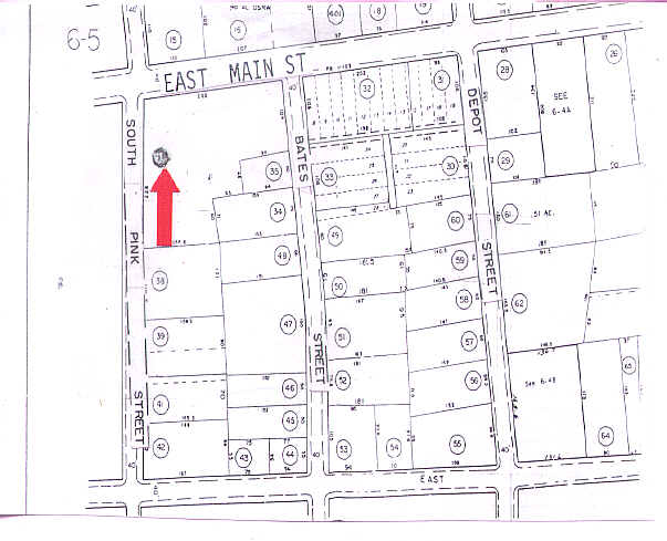 400 E Main St, Cherryville, NC à louer - Plan cadastral – Image 2 sur 9