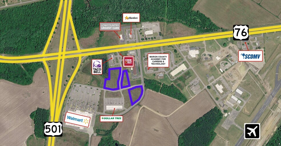 2101 US-76 Hwy, Marion, SC à vendre - Photo de l’immeuble – Image 1 sur 7