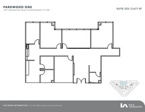 10077 Grogans Mill Rd, The Woodlands, TX à louer Plan d’étage– Image 1 sur 1