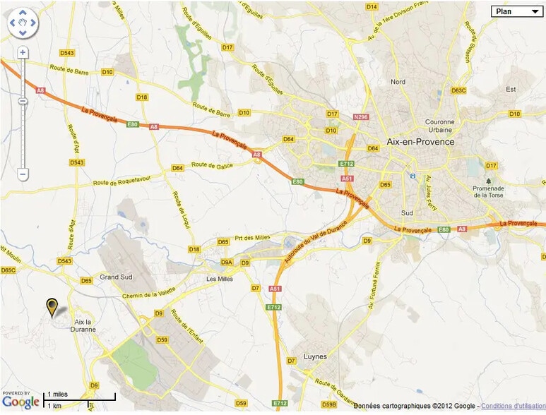 425 Rue René Descartes, Aix-en-Provence à louer - Plan d’étage – Image 2 sur 2